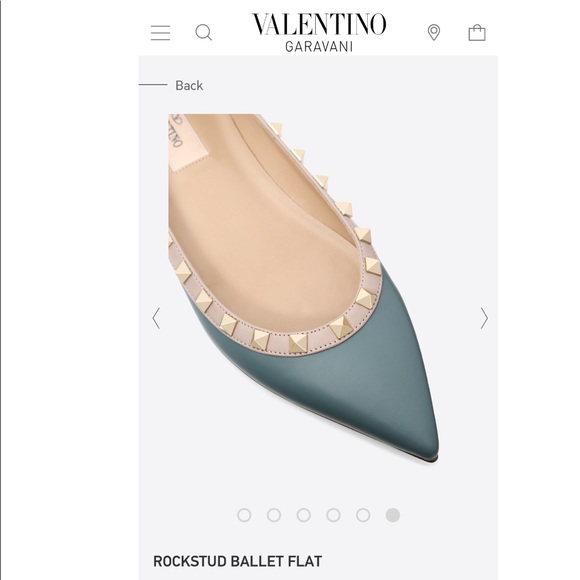 Valentino Garavani Rockstud ballet flat - Picture 4 of 8